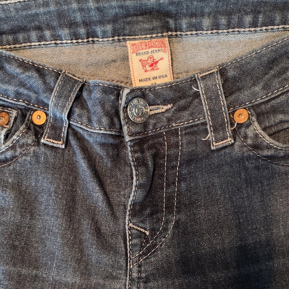 True Religion Dark Blue Denim Pants